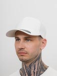 Бейсболка FLEXFIT арт. 6100NU (белый)